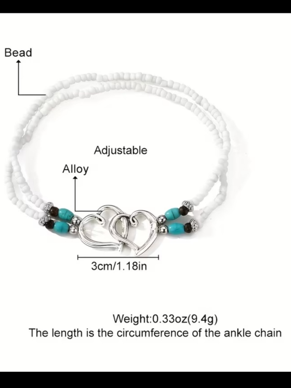 Portable Jewelry Box & Ankle Bracelet Bundle - Picture 4 of 11